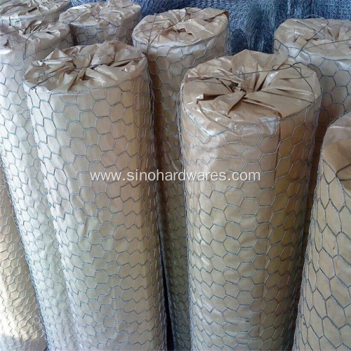 Hexagonal  Wire Mesh Used For Rabbit